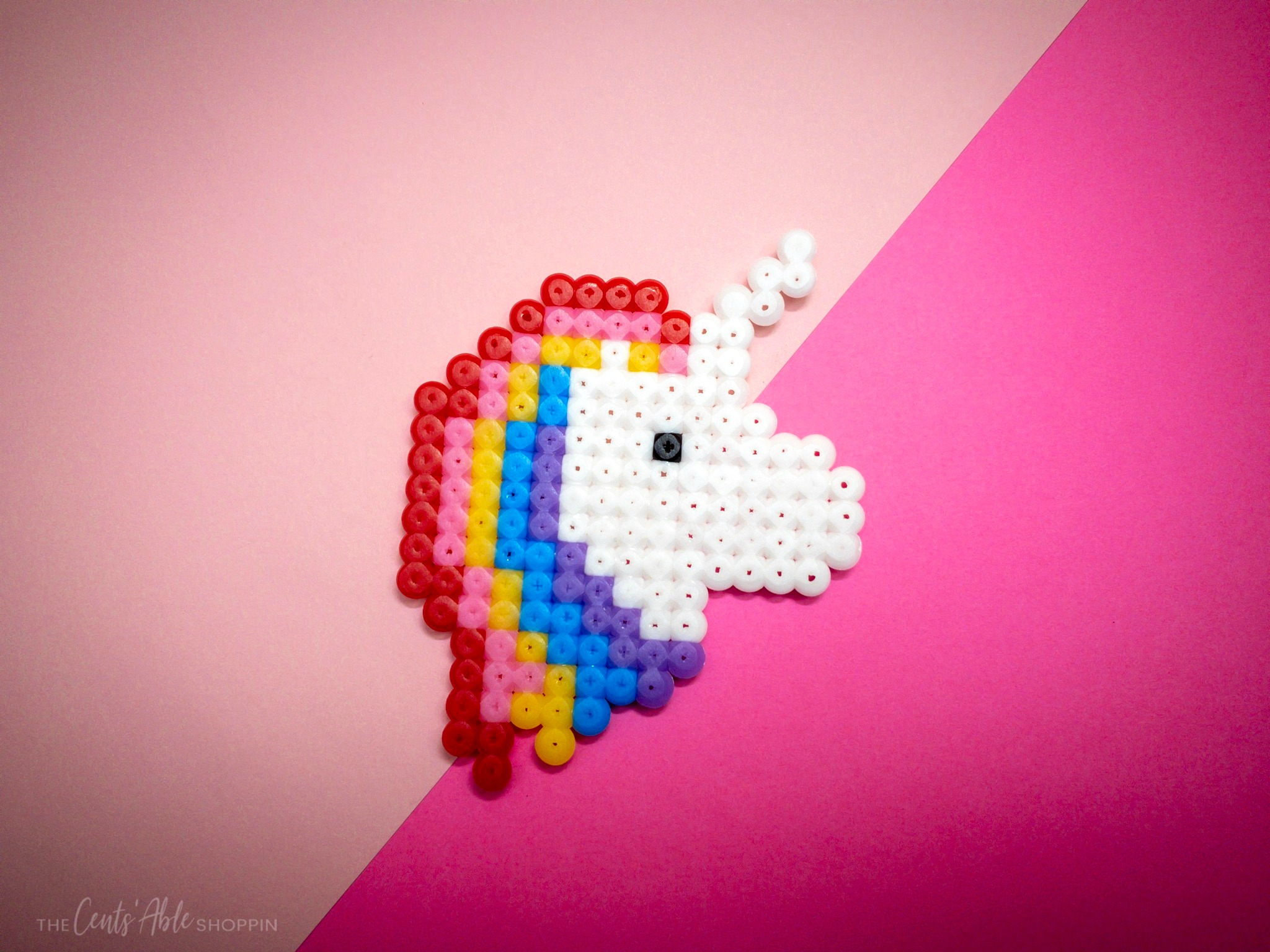 How to Make a Perler Bead Unicorn - That Kids' Craft Site