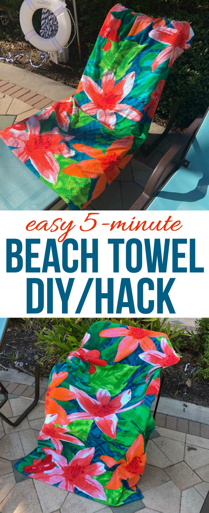 Beach Towel DIY The CentsAble Shoppin