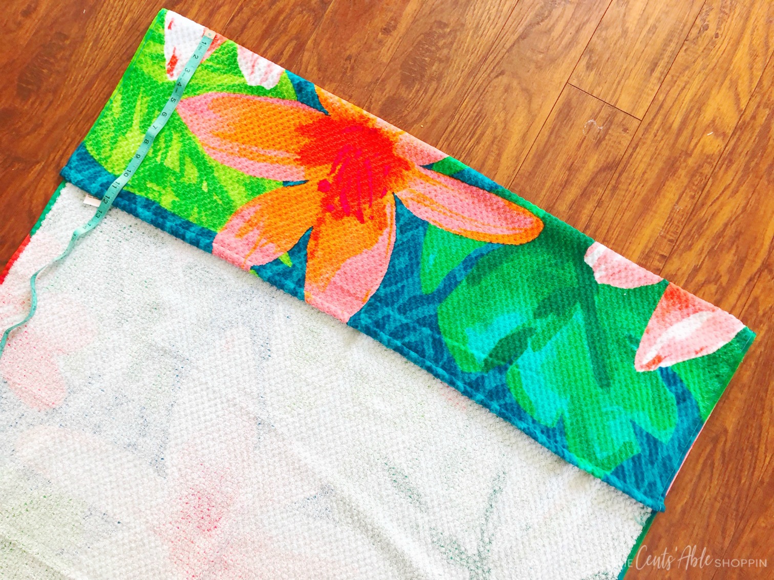 Beach Towel Materials \\ This simple beach towel DIY takes just minutes and will prevent your towel from slipping off your chair when relaxing around the pool or beach this summer!