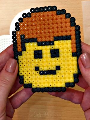 Perler Bead LEGO Head Project