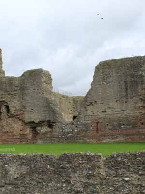 Touring Rhuddlan Castle, Wales