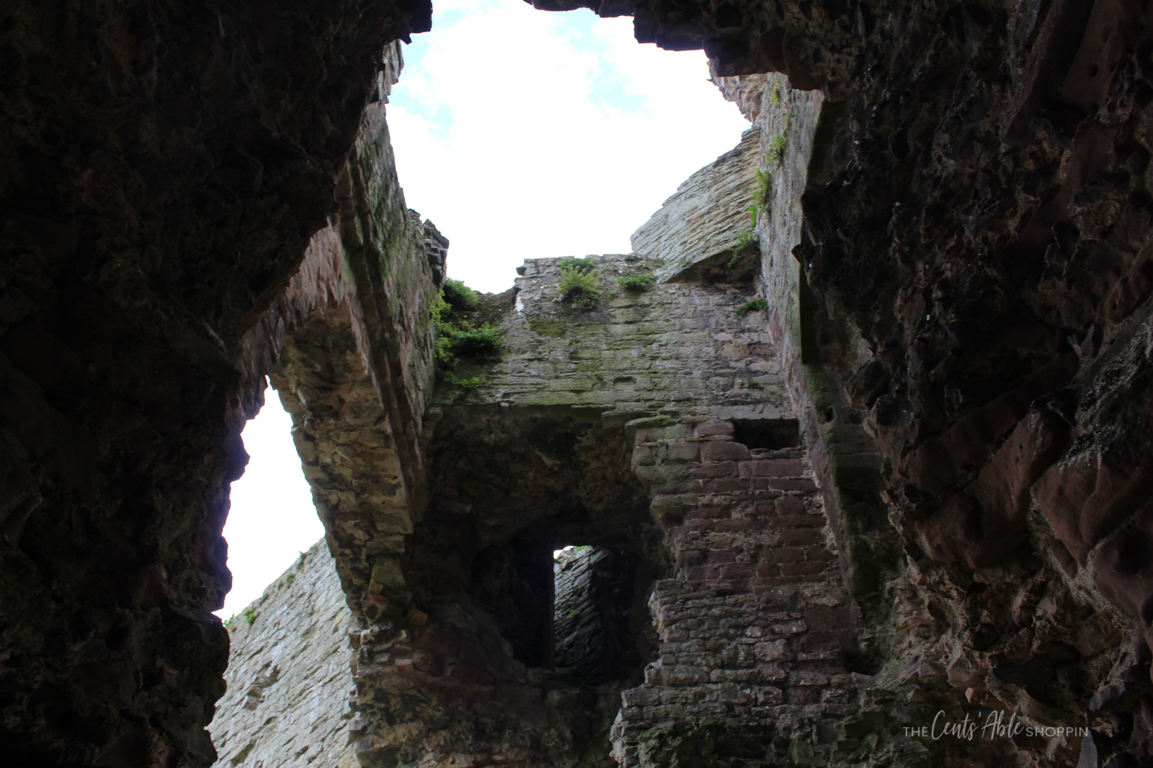 Looking up \\ Rhuddlan Castle is a castle located in Rhuddlan, Denbighshire, Wales. It was one of a series of castles erected by King Edward I in 1277.