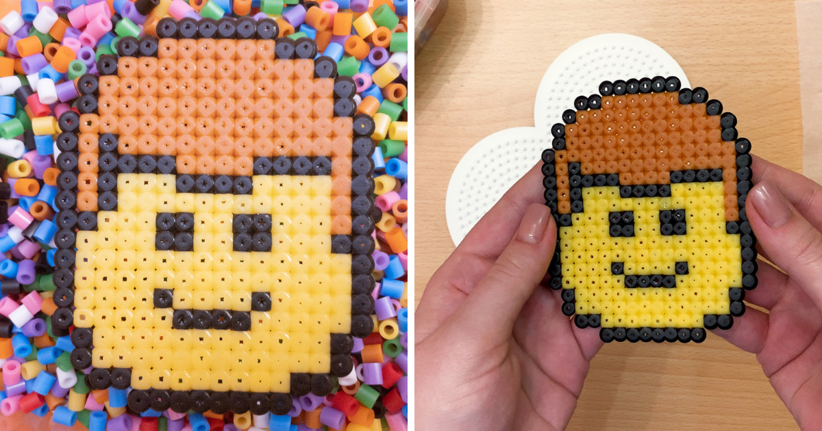 Perler Bead LEGO Head Project The CentsAble Shoppin