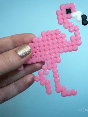 Perler Bead Flamingo Project