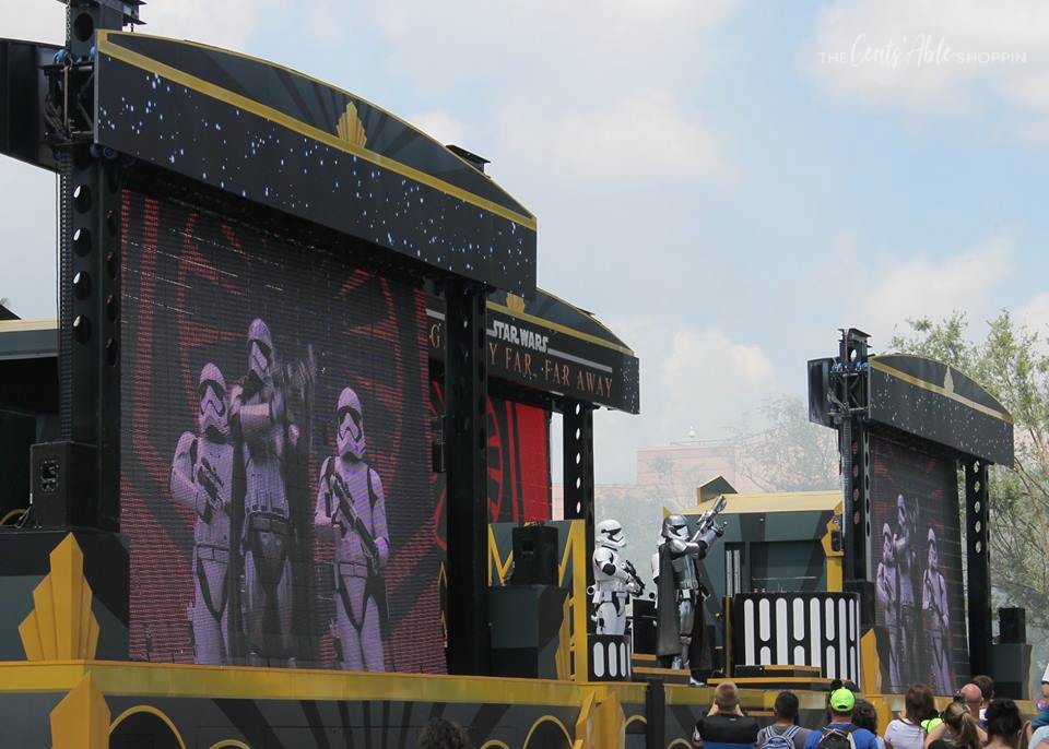 Star Wars on screen at Disney's Hollywood Studios,  Florida