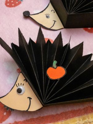 Paper Hedgehog Craft