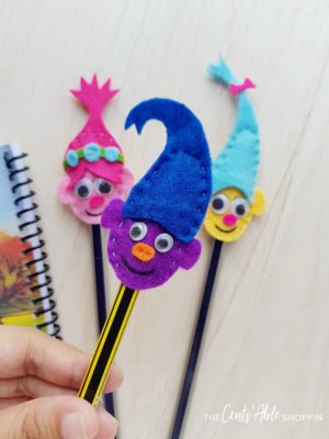 Trolls Pencil Toppers