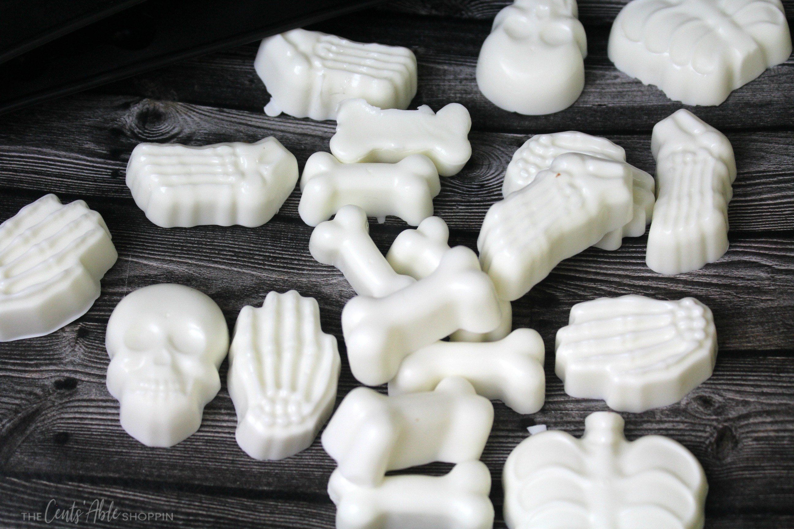 Halloween Bag of Bones Soap Favors