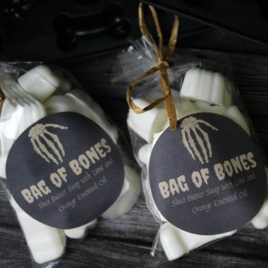 Halloween Bag of Bones Soap