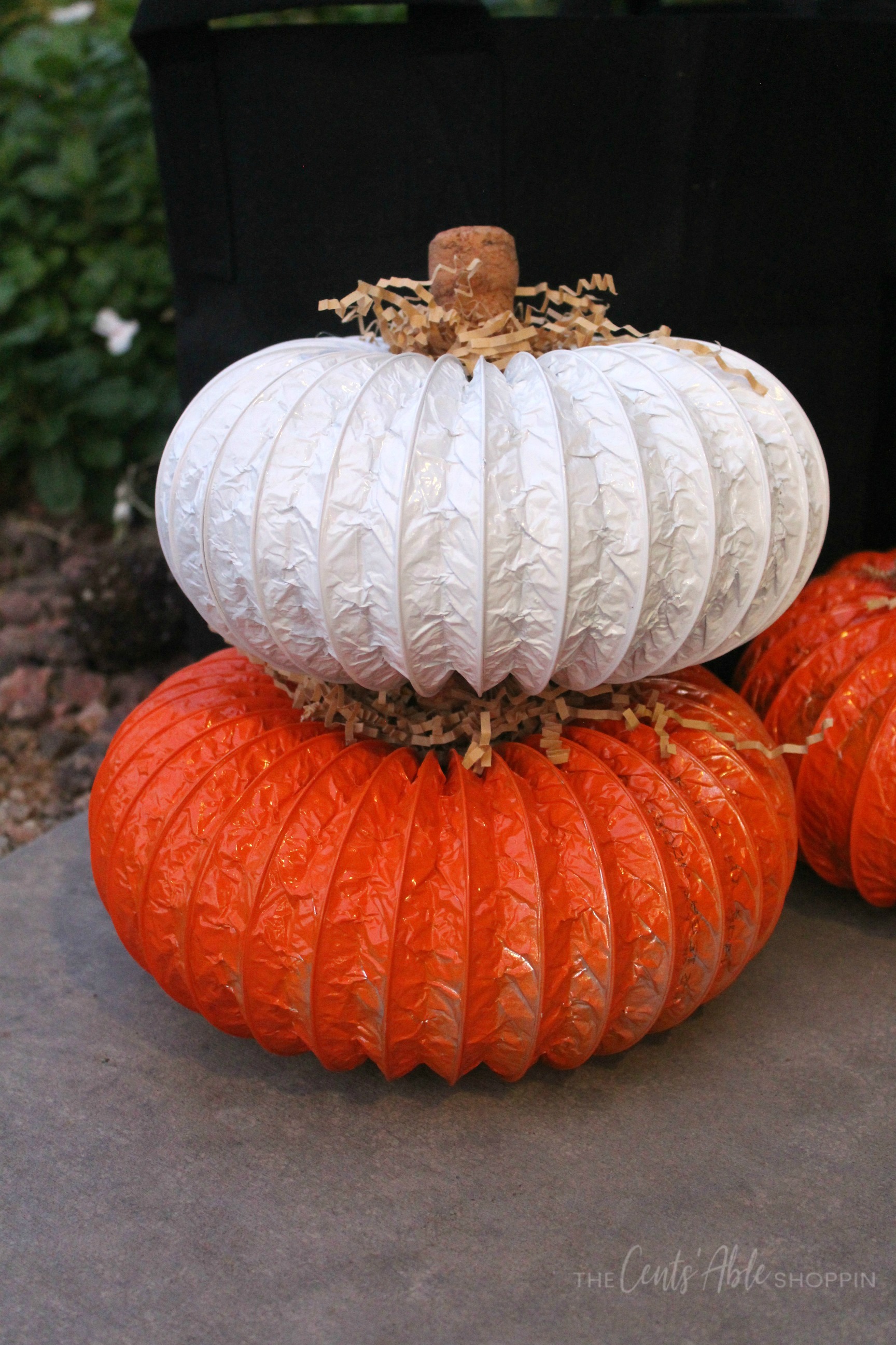 Dryer Vent Pumpkin