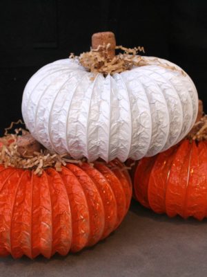 Dryer Vent Pumpkin DIY