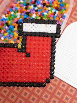 Perler Bead Christmas Stocking