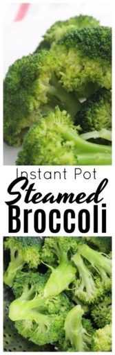 Steamed Broccoli in the Instant Pot