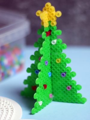 Christmas Tree Perler Bead Project