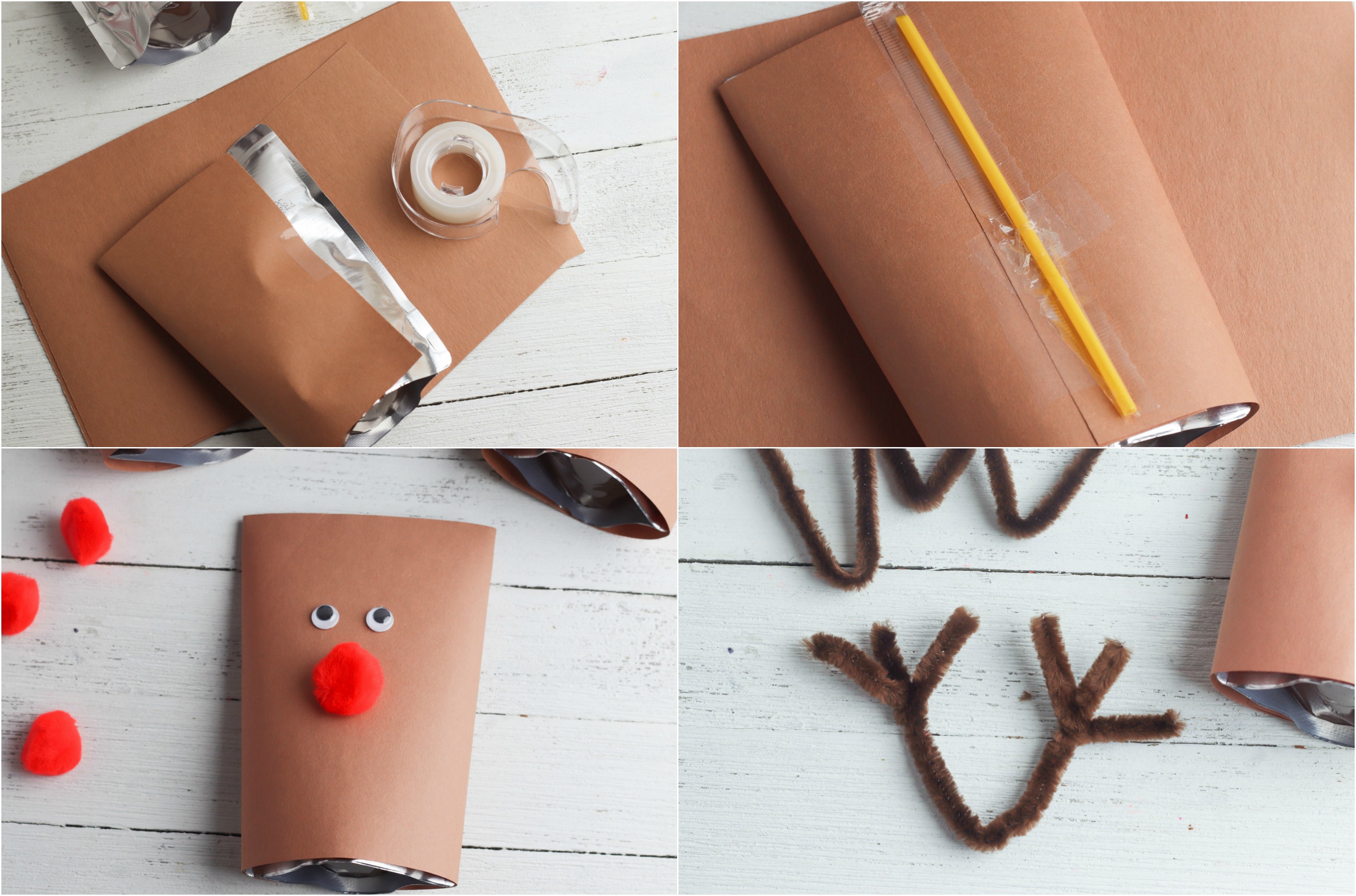 Reindeer Drink Pouch DIY