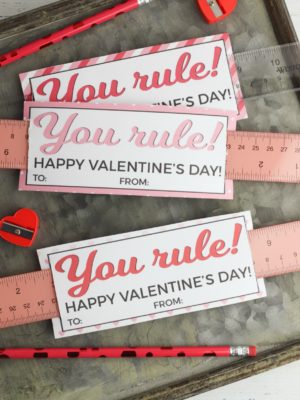 You Rule Valentine Printable