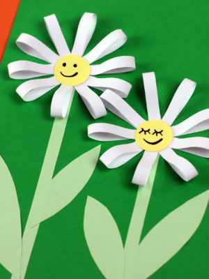 3D Paper Sunflower Craft