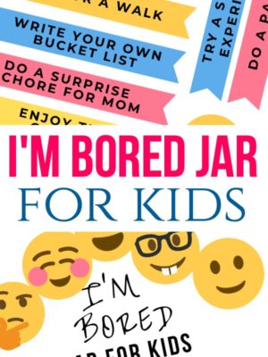 I’m Bored Jar for Kids