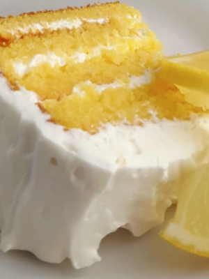 Gluten Free Lemon Dream Cake