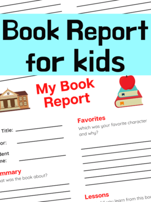 Book Report Template