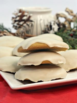 Amish Maple Iced Cookies