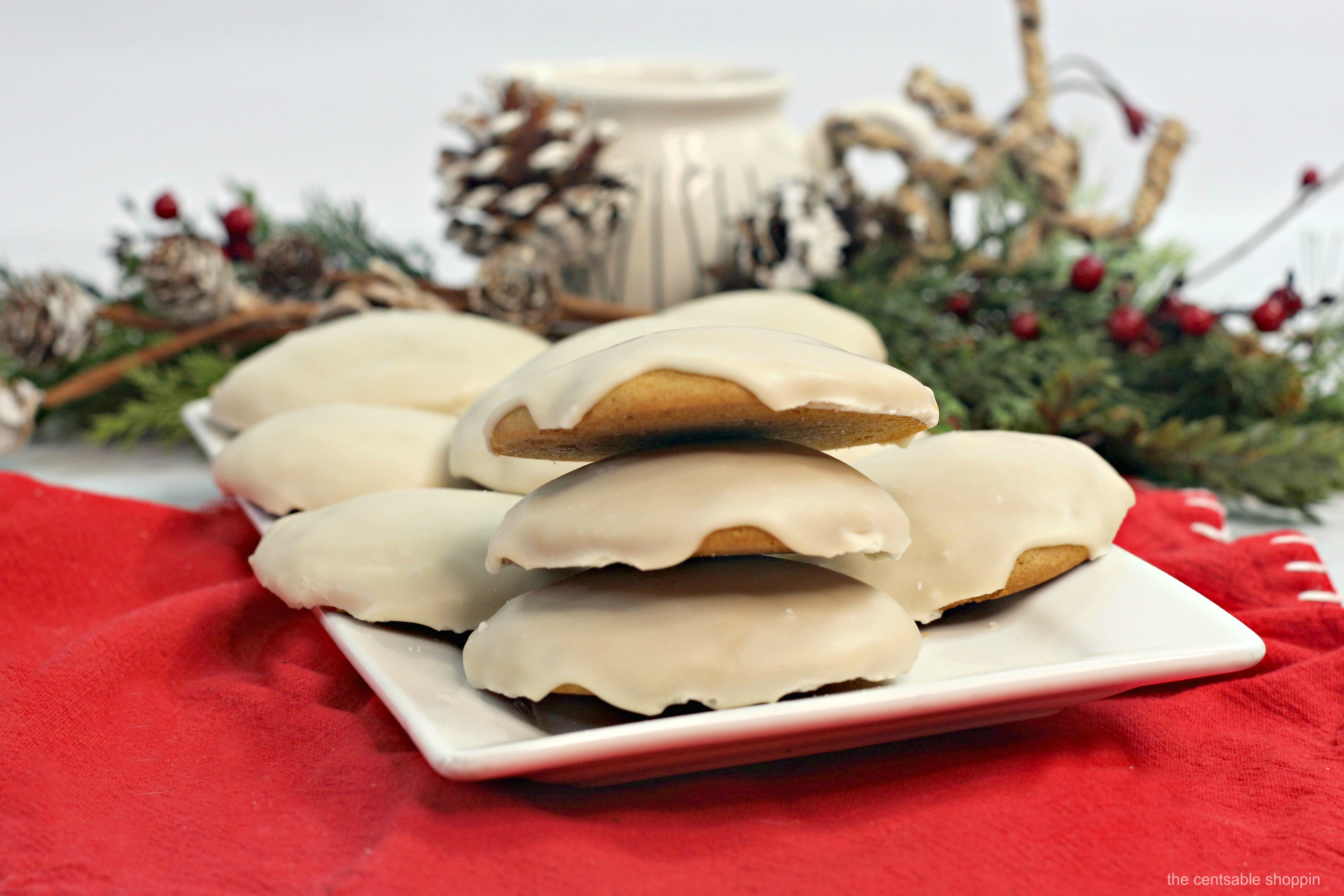 Amish Maple Iced Cookies