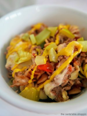 Cheeseburger Casserole