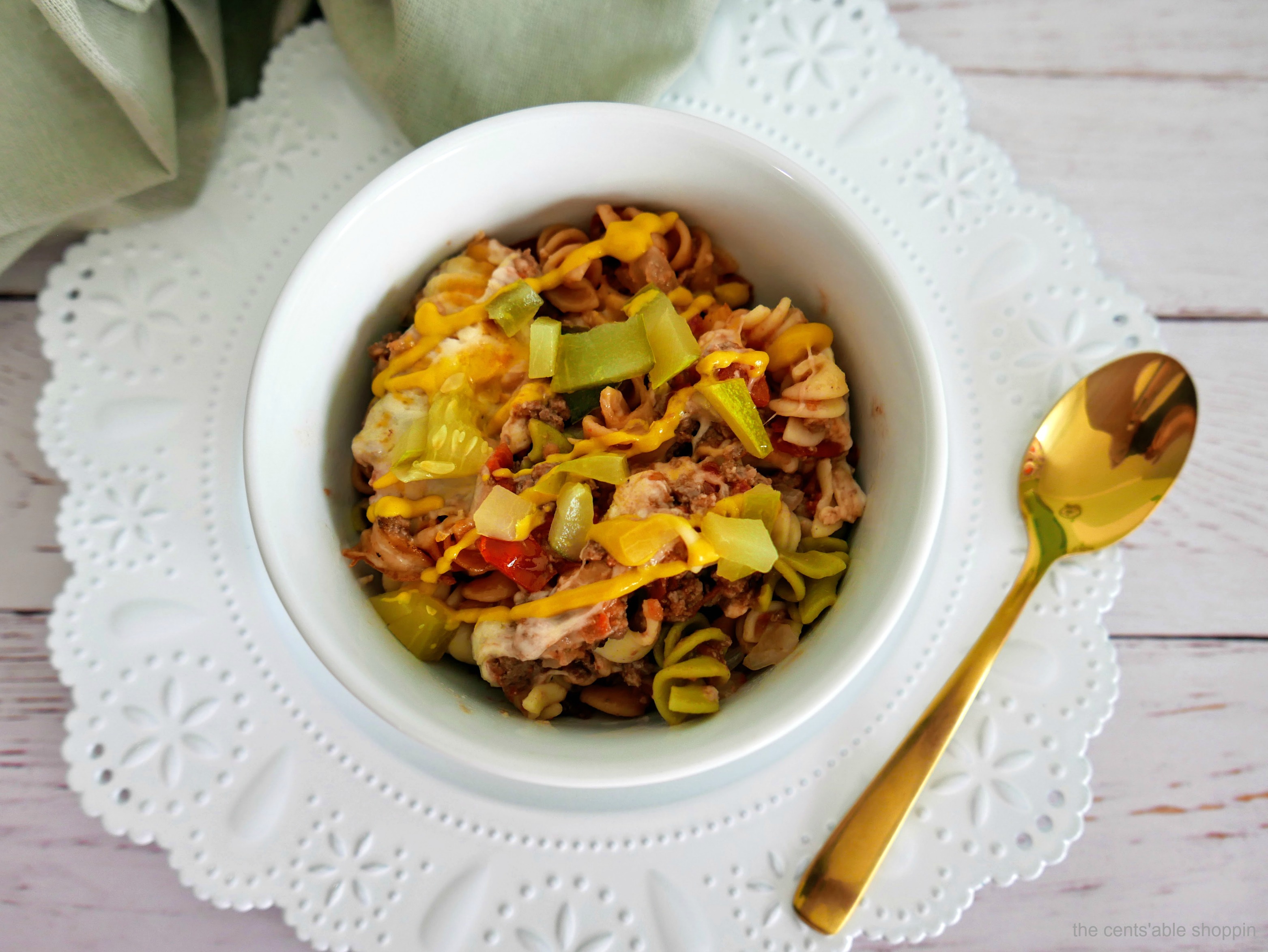 Cheeseburger Casserole