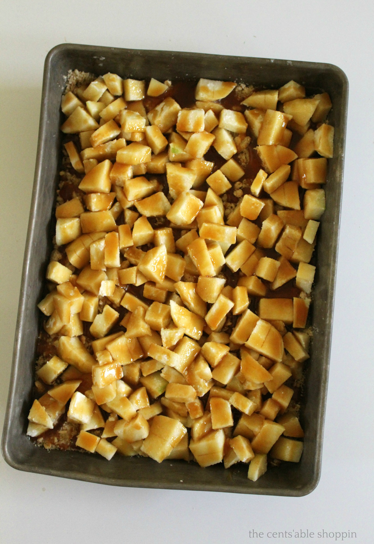 Caramel Apple Bars