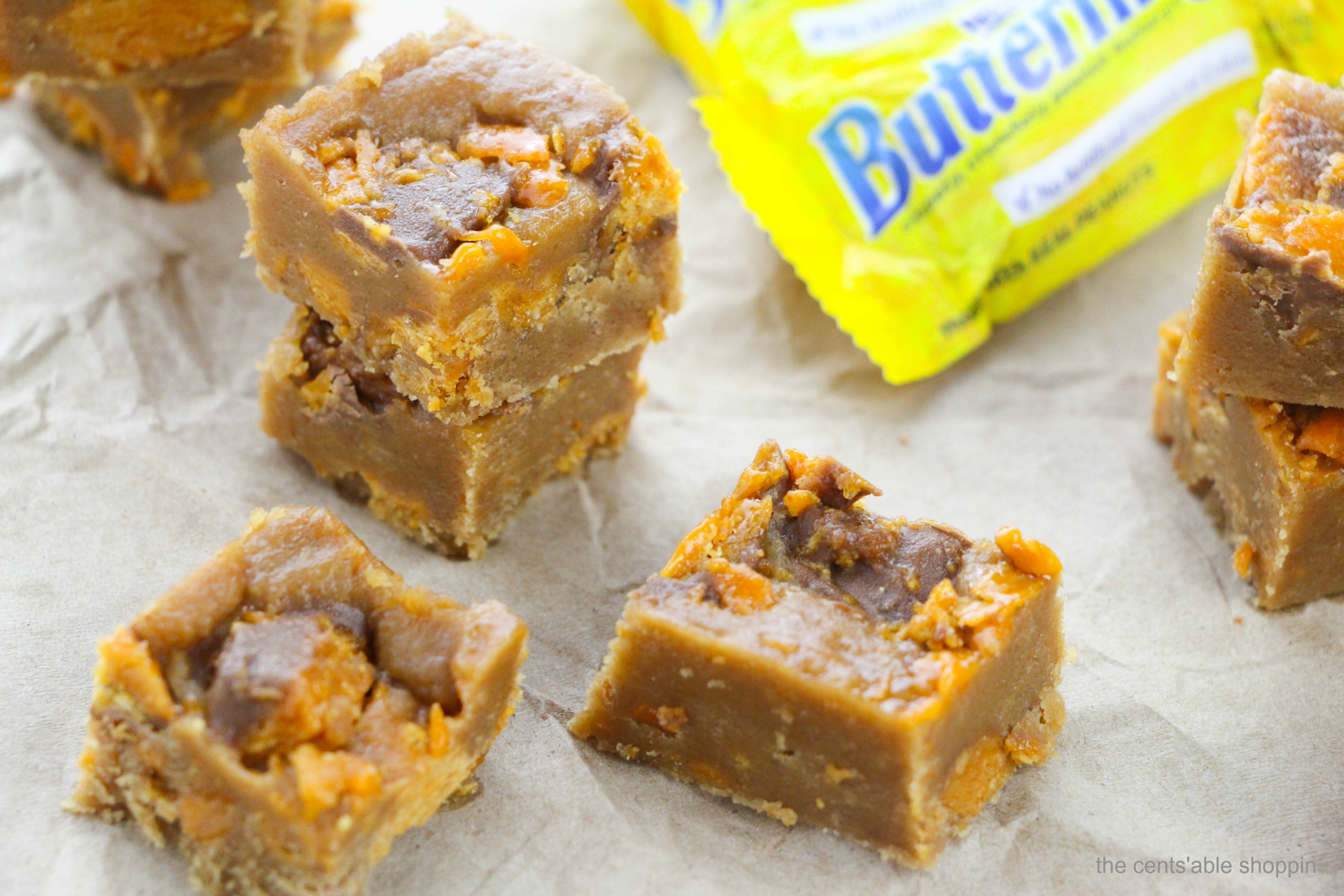 Butterfinger Fudge