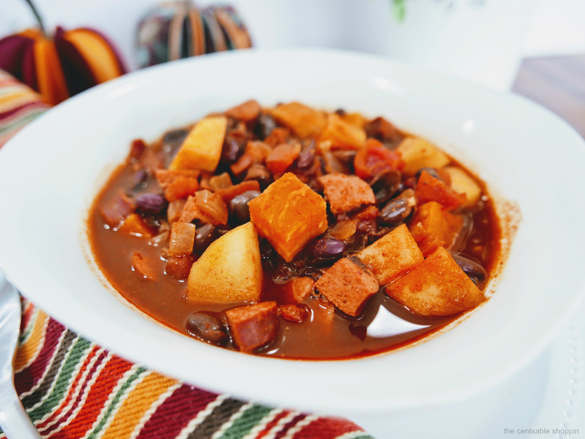 Sweet Potato, Apple & Turkey Chili