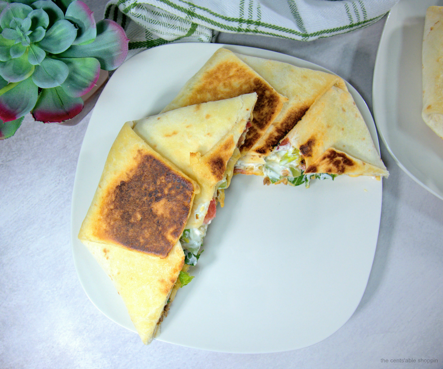 Copycat Taco Bell Crunchwrap Supreme