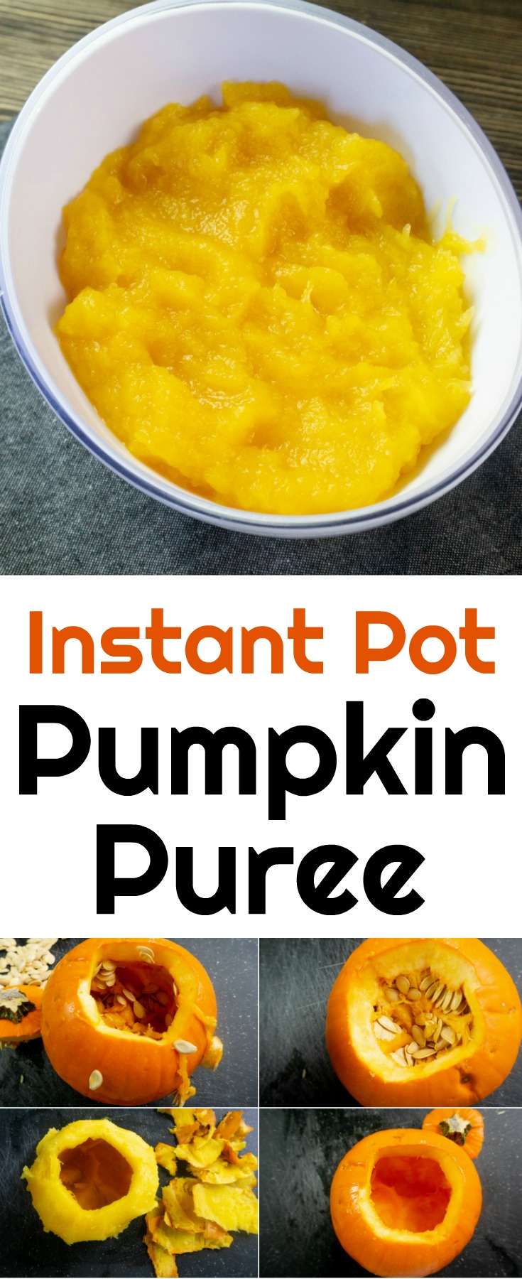 Instant Pot Pumpkin Puree