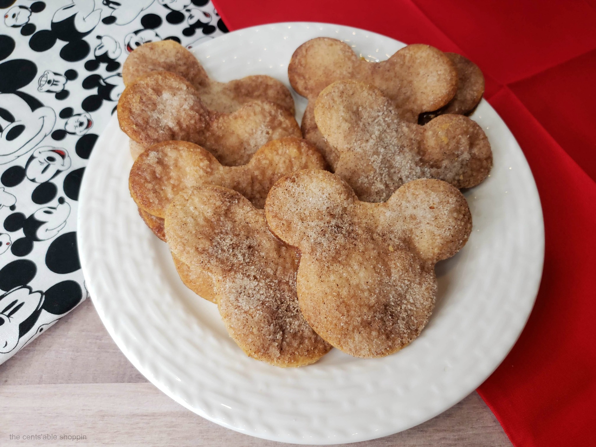 Mickey Mouse Churro Cookies