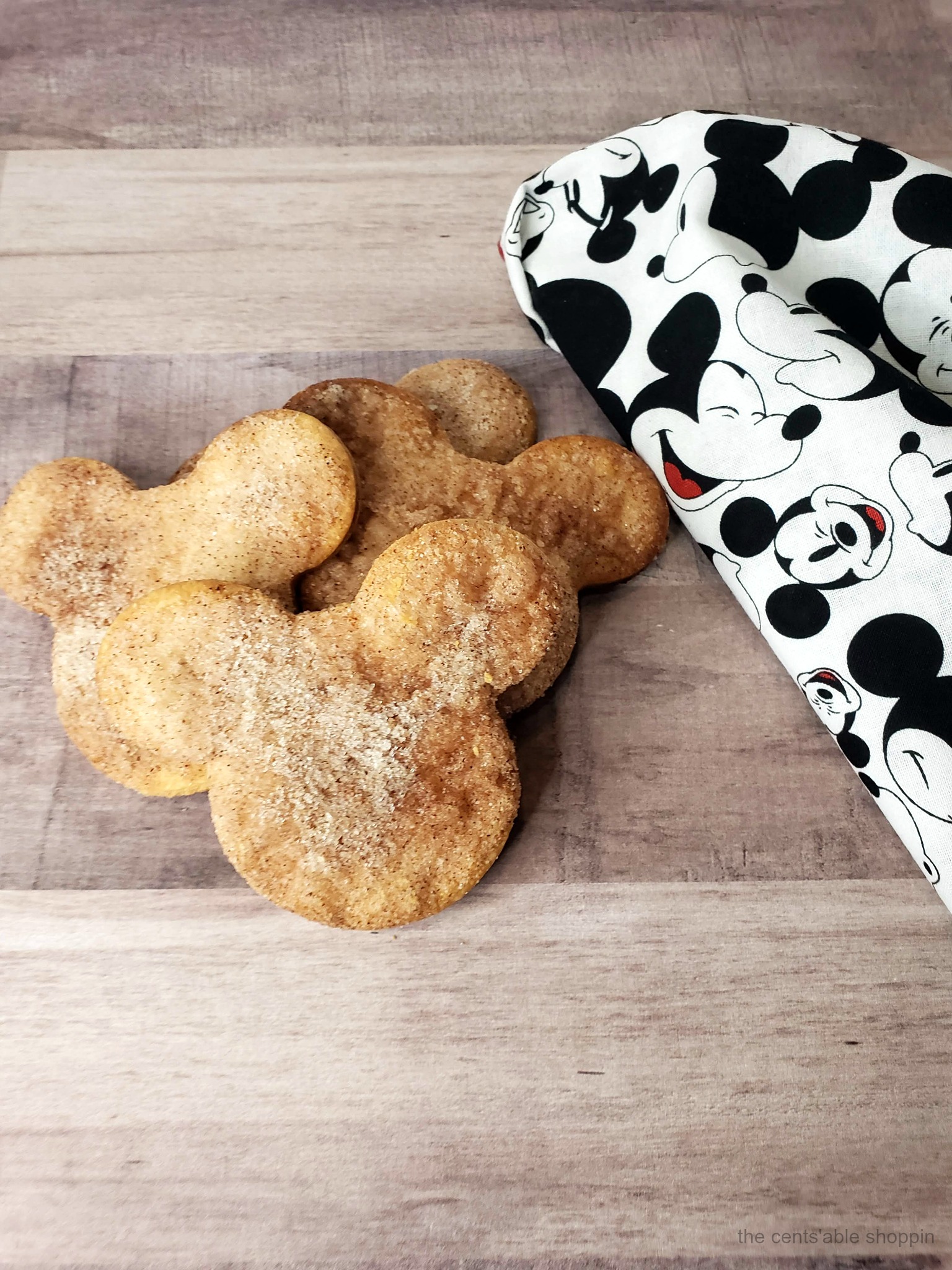 Mickey Mouse Churro Cookies