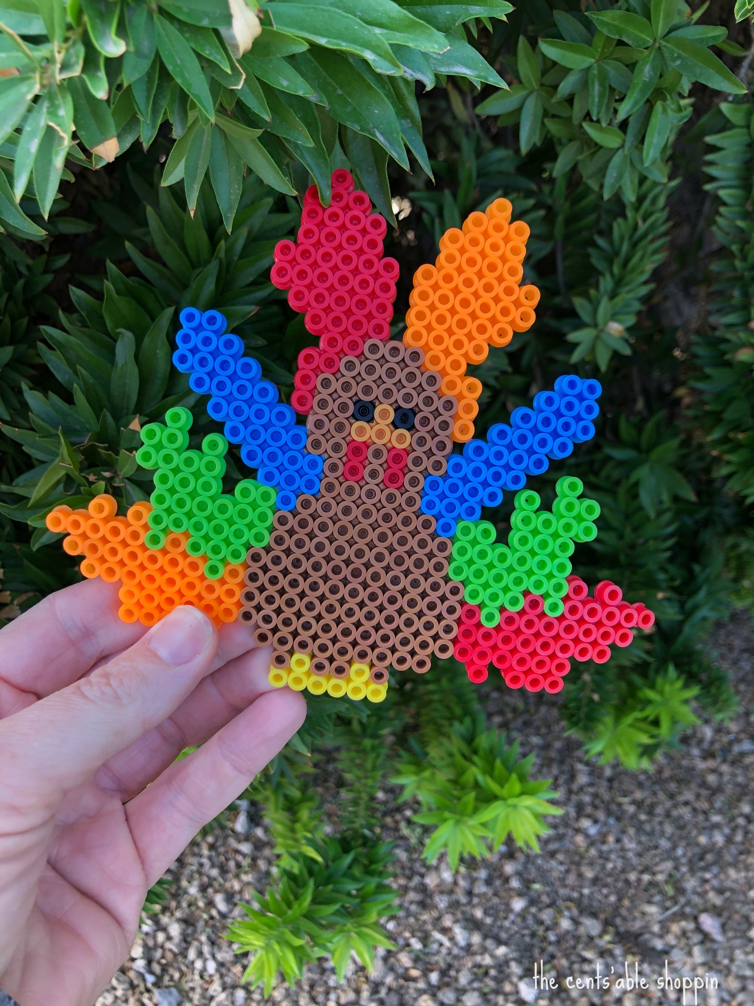 Perler Bead Turkey