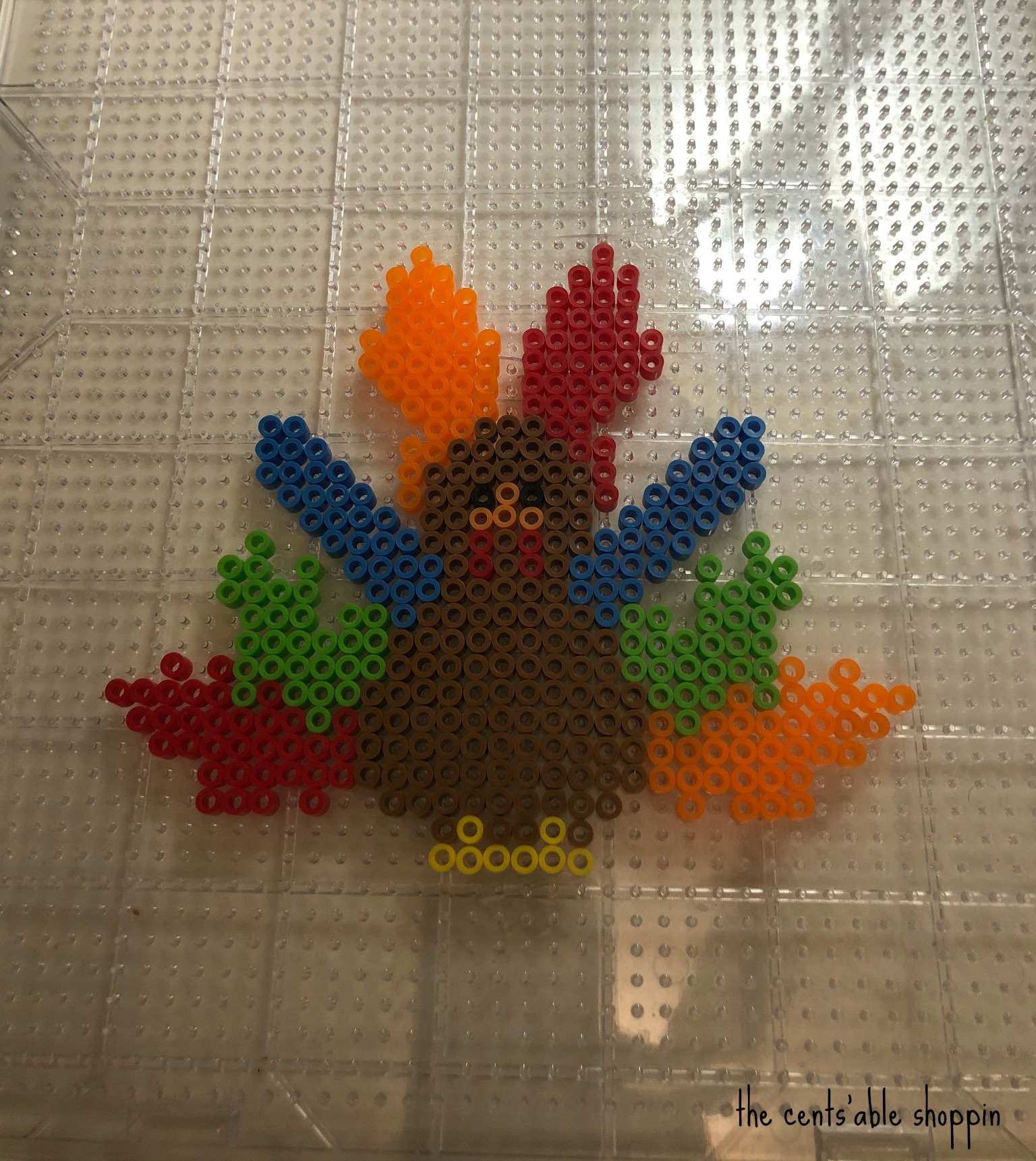 Perler Bead Turkey