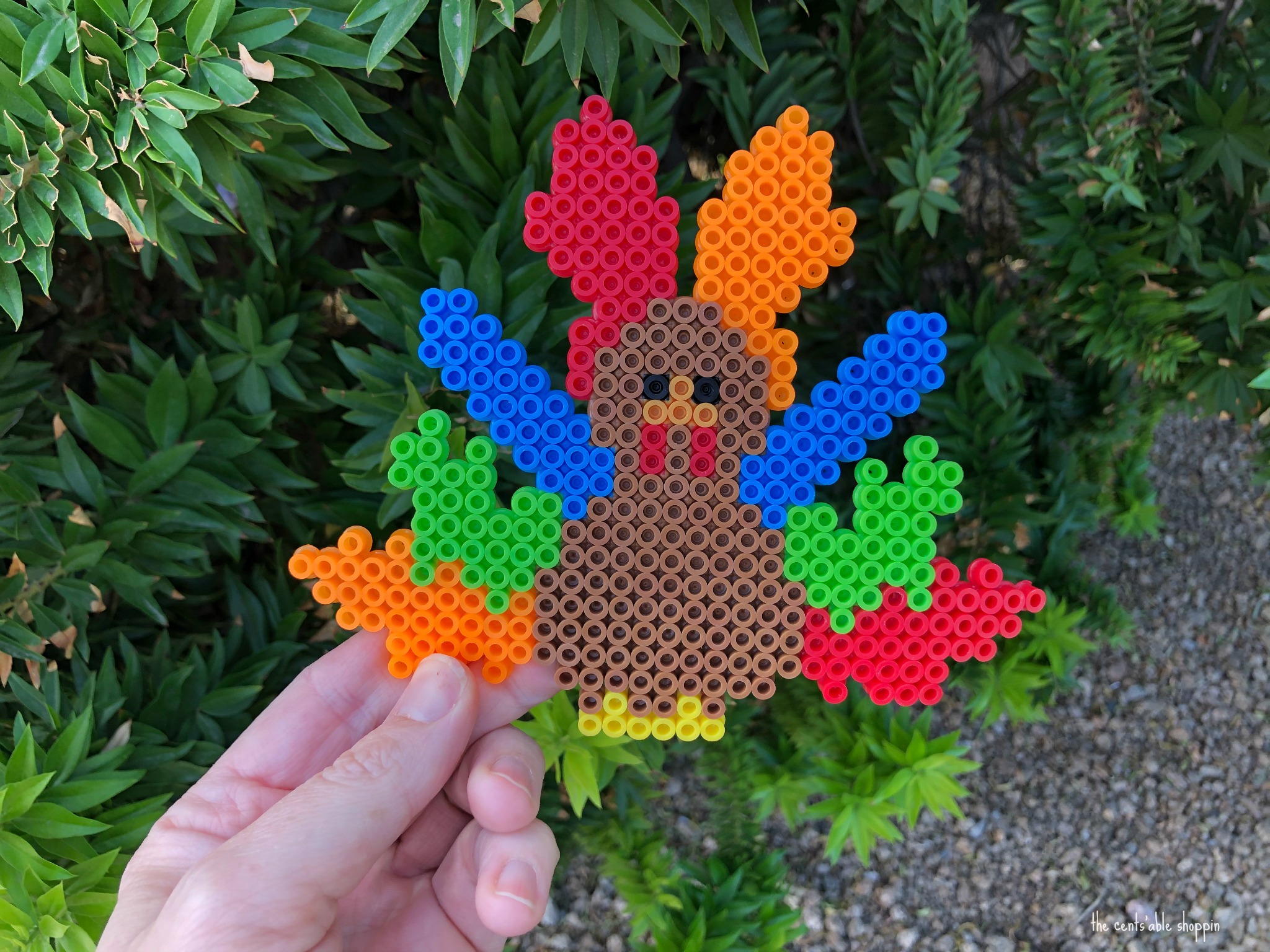 Perler Bead Turkey