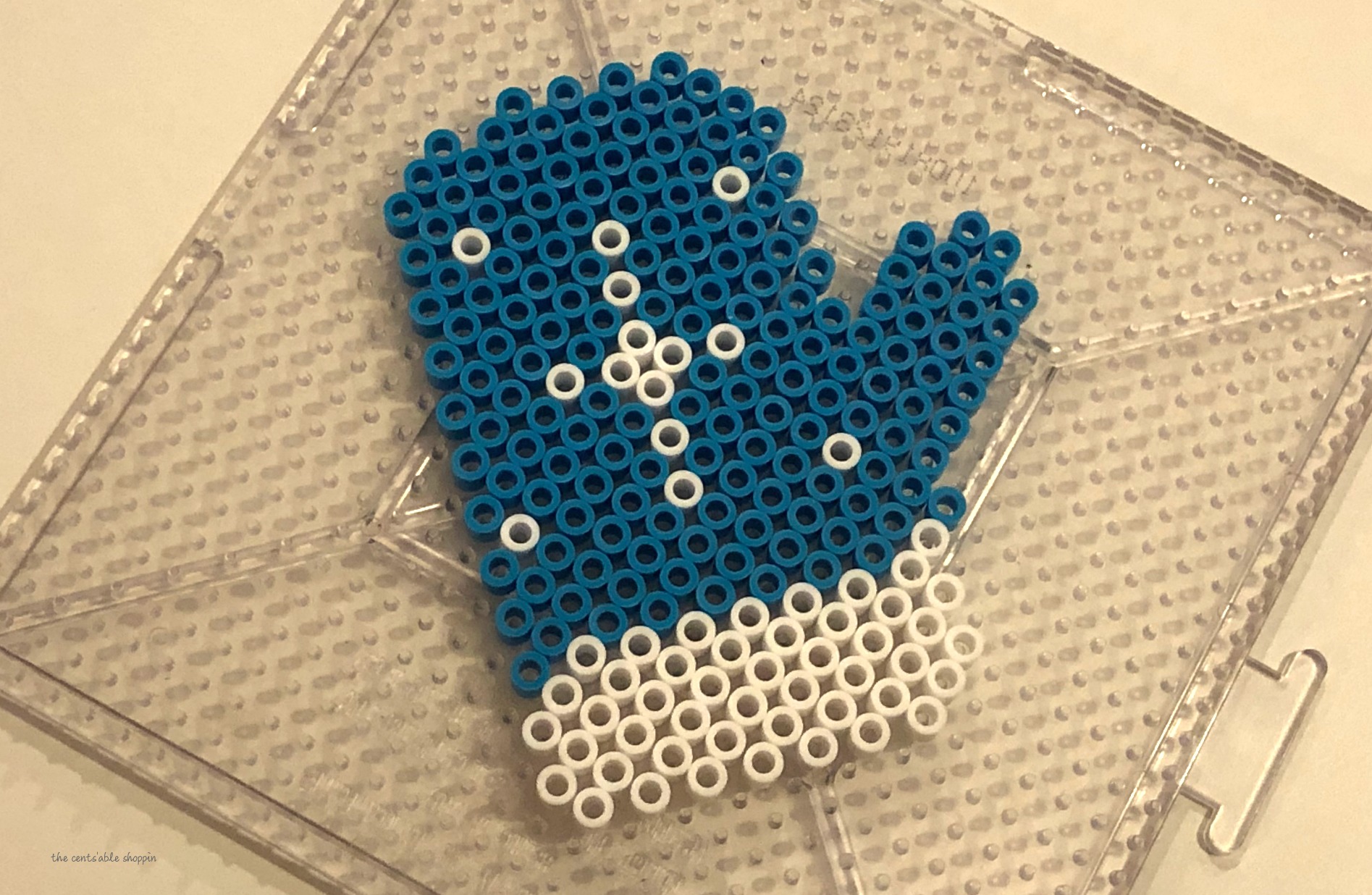 Mitten Perler Bead Project