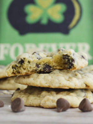 Bailey’s Irish Cream Chocolate Chip Cookies