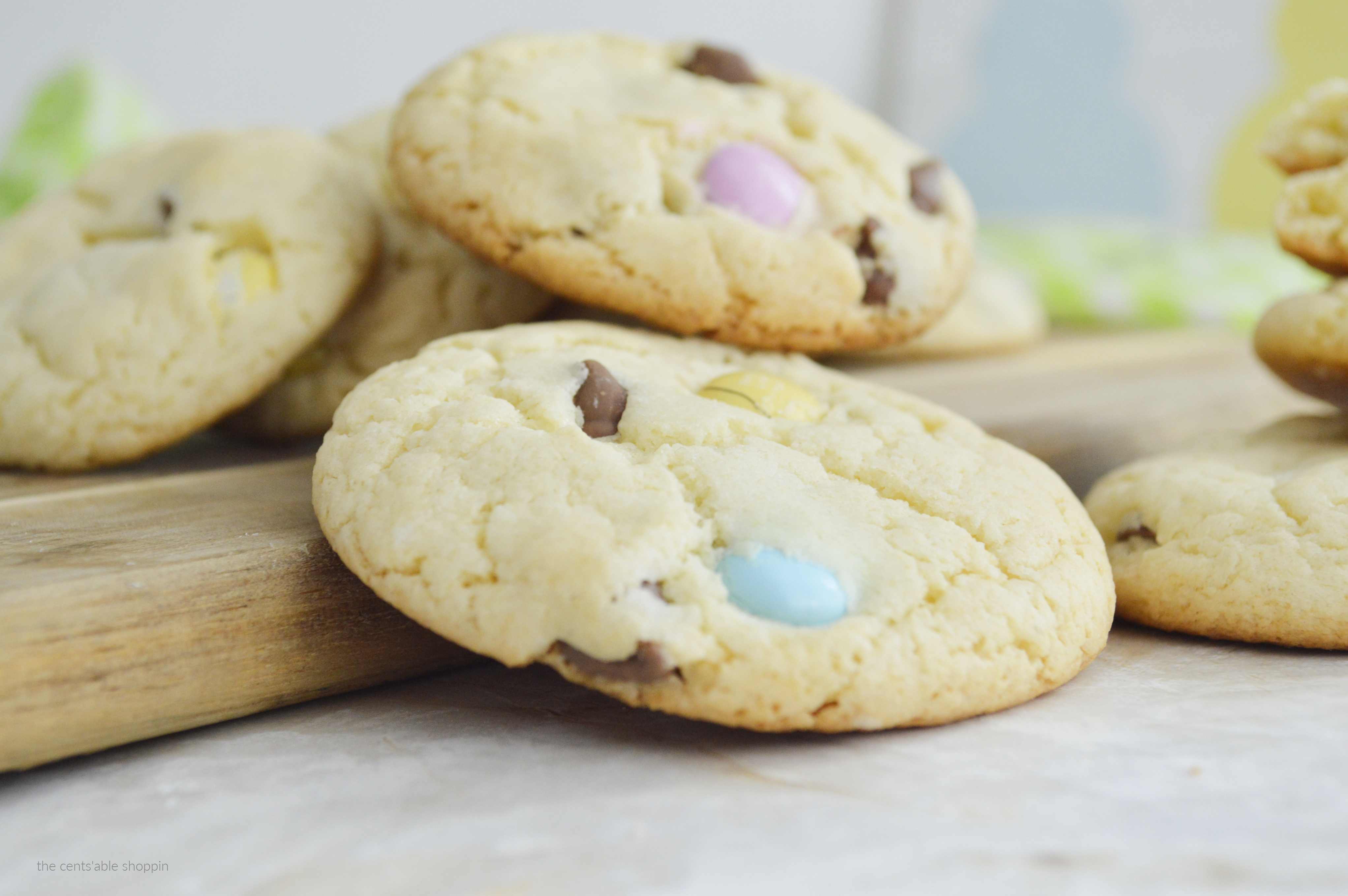 Spring Cake Mix Cookies