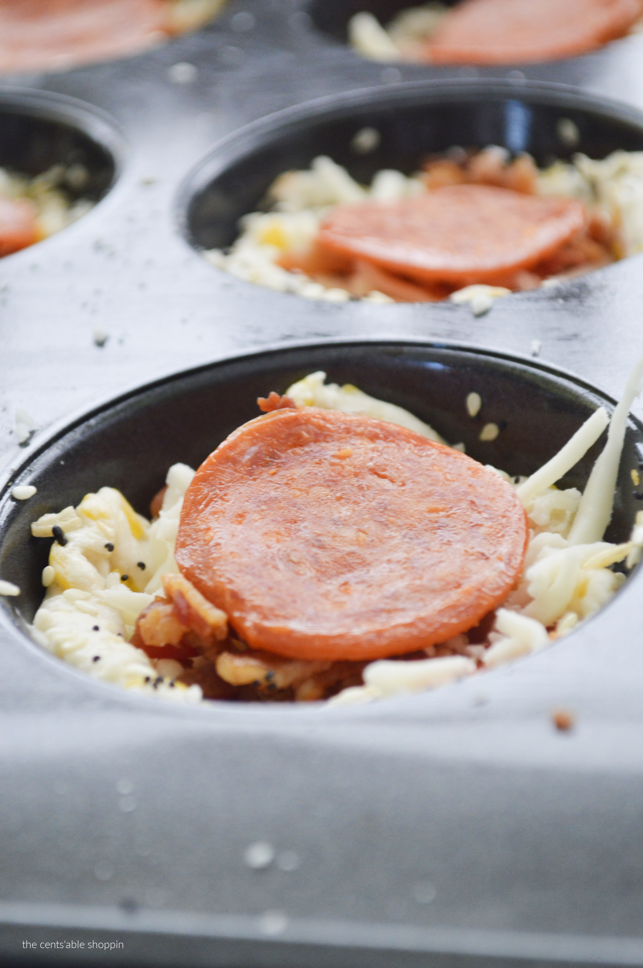 Meat Lovers Pizza Cups