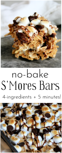 No Bake S'Mores Bars