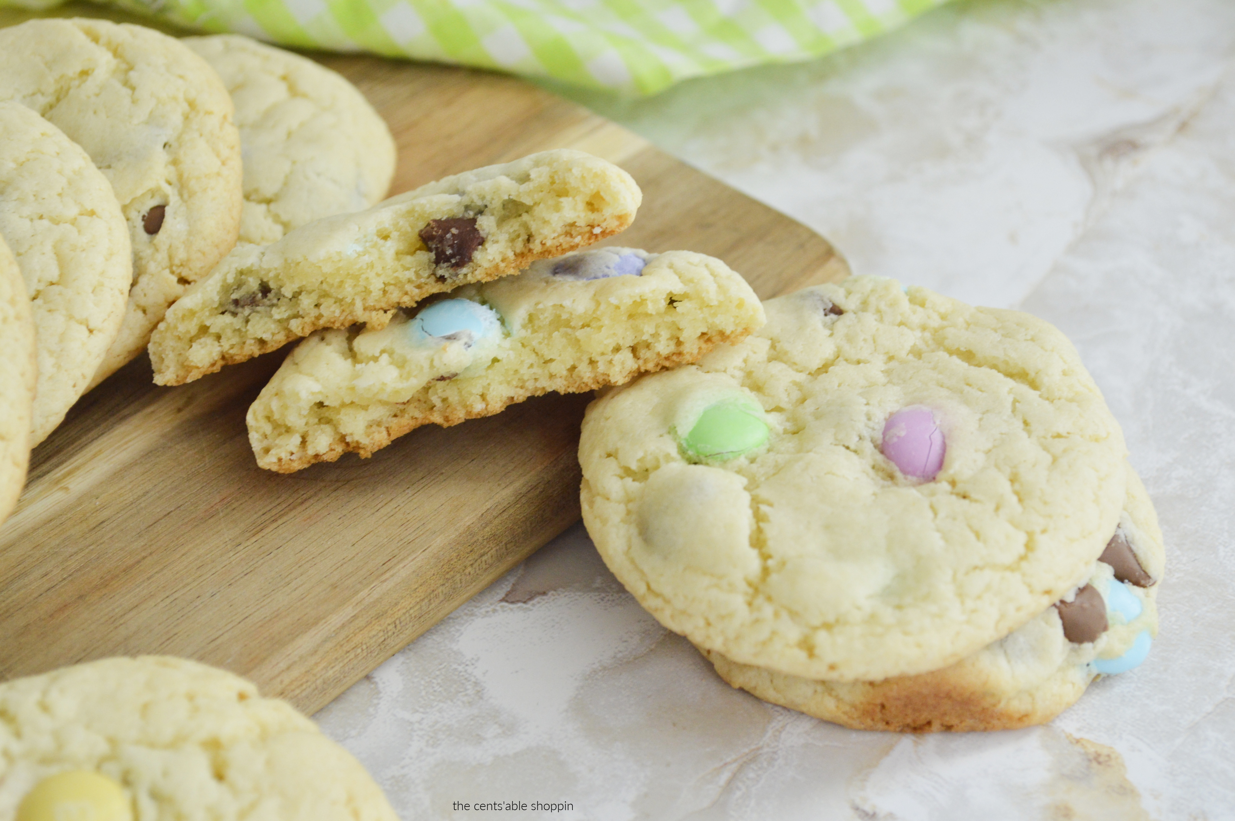 Spring Cake Mix Cookies