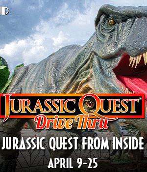 Jurassic Quest Drive Through Dinosaur Experience