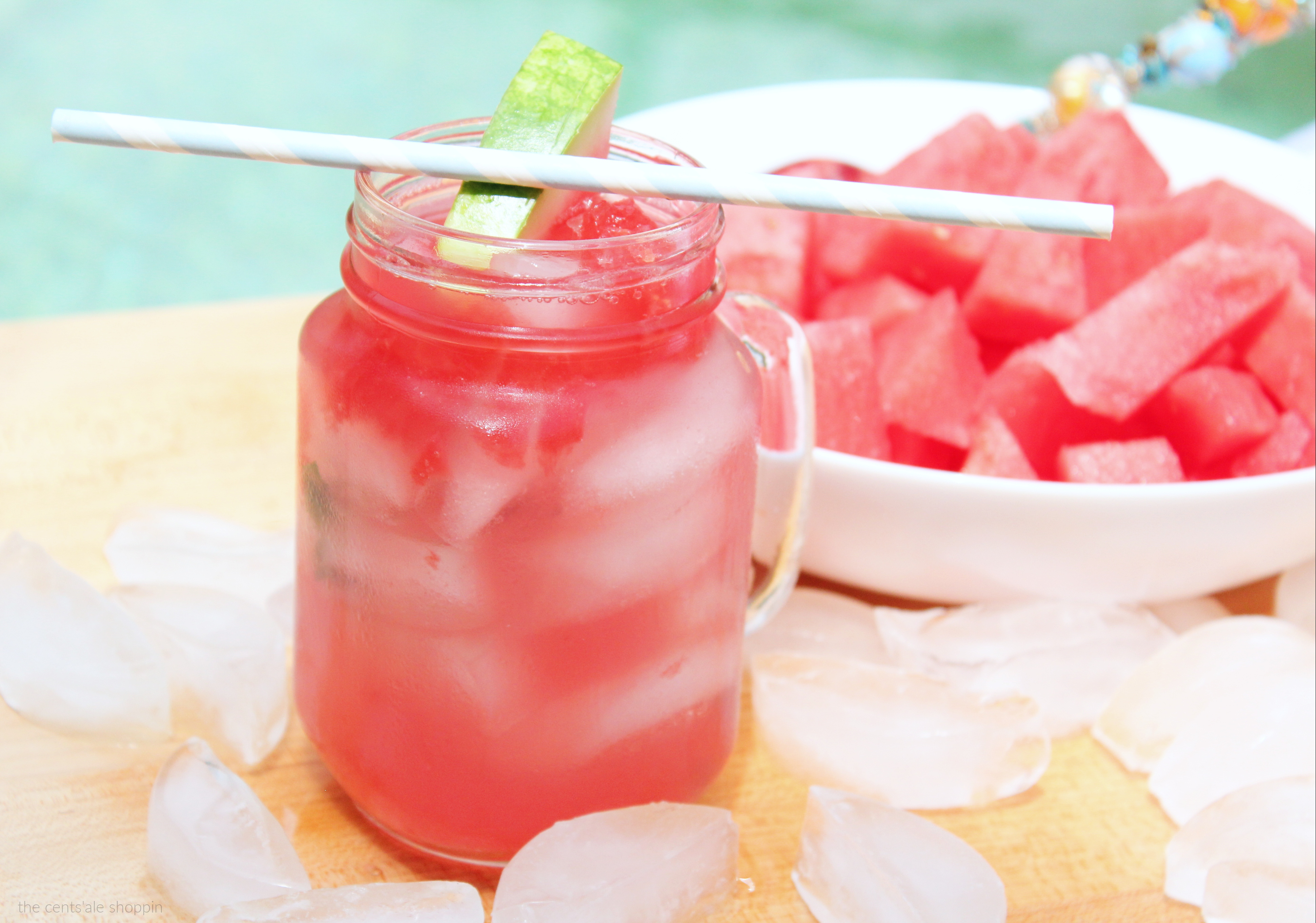 Watermelon Mint Cocktail