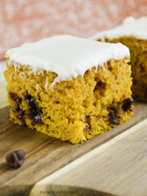 Cake Mix Pumpkin Bars