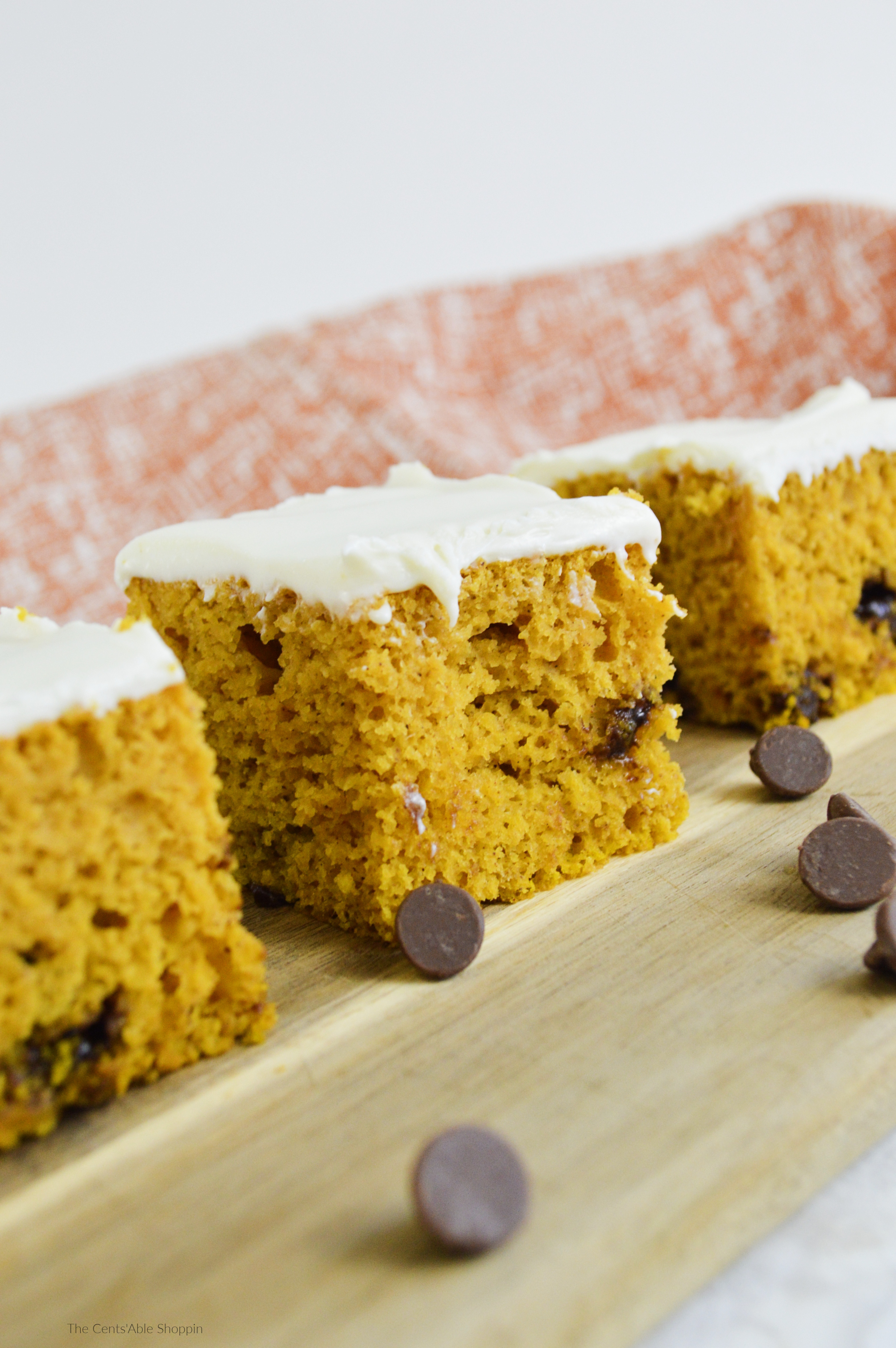 Cake Mix Pumpkin Bars