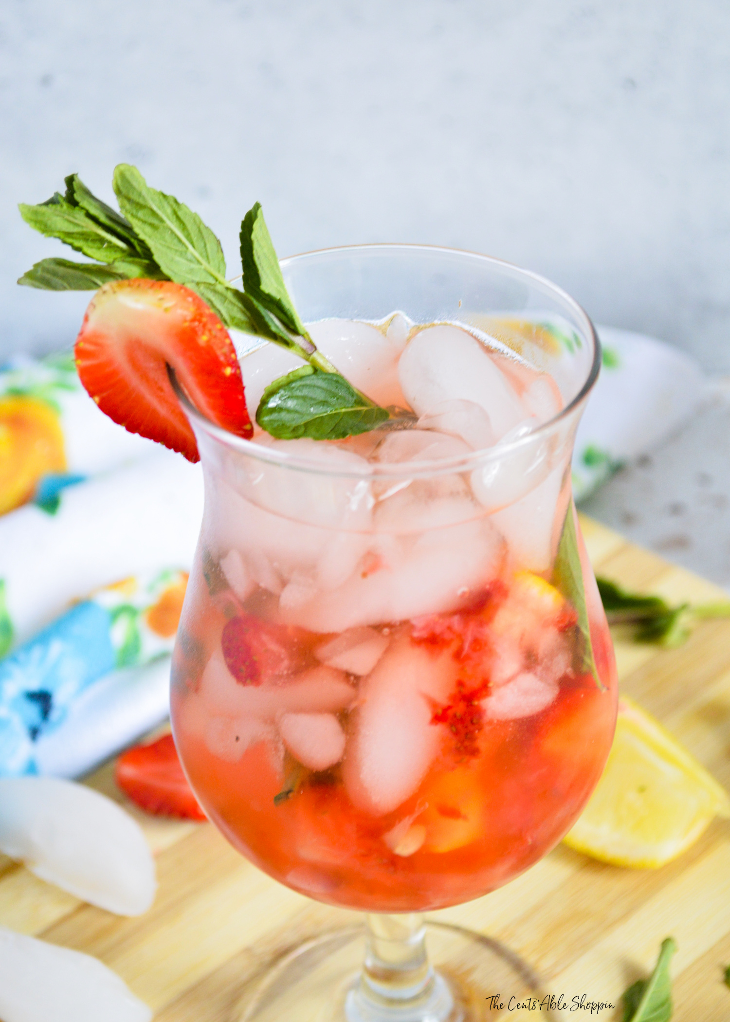 Spiked Strawberry Lemonade