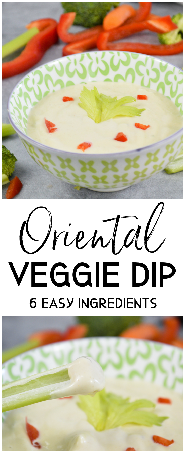 Oriental Veggie Dip